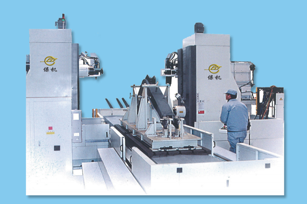 卧式雙面數(shù)控镗銑專用機(jī)床