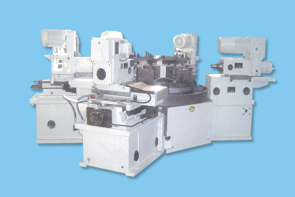 數控六(liù)工位回轉工作台(tai)組合機床